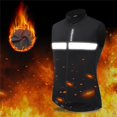 thumbnail image 1 of Chaleco reflectante de alta visibilidad para motocicleta, chaleco para ciclismo, camiseta de alta visibilidad METRO Hugo Chaleco de ciclismo para correr para hombre, 1 of 6