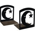 thumbnail image 1 of Village Wrought Iron BE-2 Serre-Livres Lune et Étoile, 1 of 3