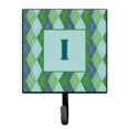 thumbnail image 1 of "Treasures CJ1020-ISH4 Letter I Initial Monogram-Blue Argoyle Leash Holder o Key Hook, Small, Multicolor" Caroline's Treasures CJ1020-ISH4, 1 of 1