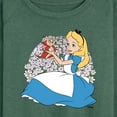 thumbnail image 3 of Disney - Alice in Wonderland - Alice And Dinah - Women's Lightweight French Terry Long Sleeve Shirt, 3 of 5