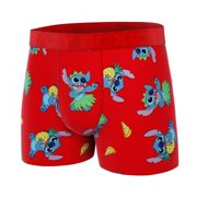 CRAZYBOXER Men's Underwear Disney Lilo & Sitch Hawaii Stretch Breathable Boxer Brief Anti-irritation