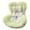 B-672 Green, variant on B-672 Yellow Doll Car Seat Accessory With Soft Furry Cushion Vent Clip Desktop Stand Cute Ornament For Fans Collectors #g31f7