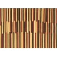 thumbnail image 1 of Ahgly Company Indoor Rectangle Abstract Brown Contemporary Area Rugs, 5' x 7', 1 of 4