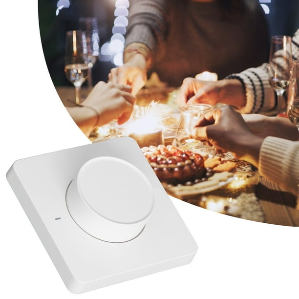 LED Dimming Switch, Easy To Operate Smart Dimmer Switch White for