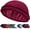 Red, variant on Satin Lined Halo Turban Durag for Men & Women Sleeping Bonnet Pre-Tied Headwraps for Hair Loss(Khaki)