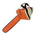 thumbnail image 2 of Estuche de transporte para motosierra Bolsa de transporte para motosierra Accesorios prácticos Protección Naranja Blanco, 2 of 7