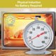 thumbnail image 3 of Oven Thermometer for Gas Oven, Oven Thermometer for Inside Oven Pizza Oven Thermometer Stainless Steel Large Dial Oven Thermometer for Kitchen, 3 of 5
