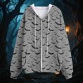 thumbnail image 5 of Towmus Halloween Hocus Pocus Kangaroo Pocket Hoodie Women Funny Graphic Long Sleeve Shirt Pullover Tops With Pockets, 5 of 5