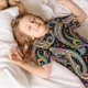 thumbnail image 5 of Balery Watercolor Romantic Paisley Conjunto de Pijama Infantil de Manga Corta con Estampado – Ropa de Dormir de Algodón Suave-Large, 5 of 6