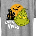 thumbnail image 3 of The Grinch - Grinch Spooky Vibes - Women's Short Sleeve Graphic T-Shirt, 3 of 5