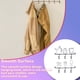 thumbnail image 4 of Yuarrent Ganchos para puerta de baño para el hogar, organizador de ropa, soporte decorativo para pared, estante de hierro para almacenamiento, Decoración del hogar, 4 of 6