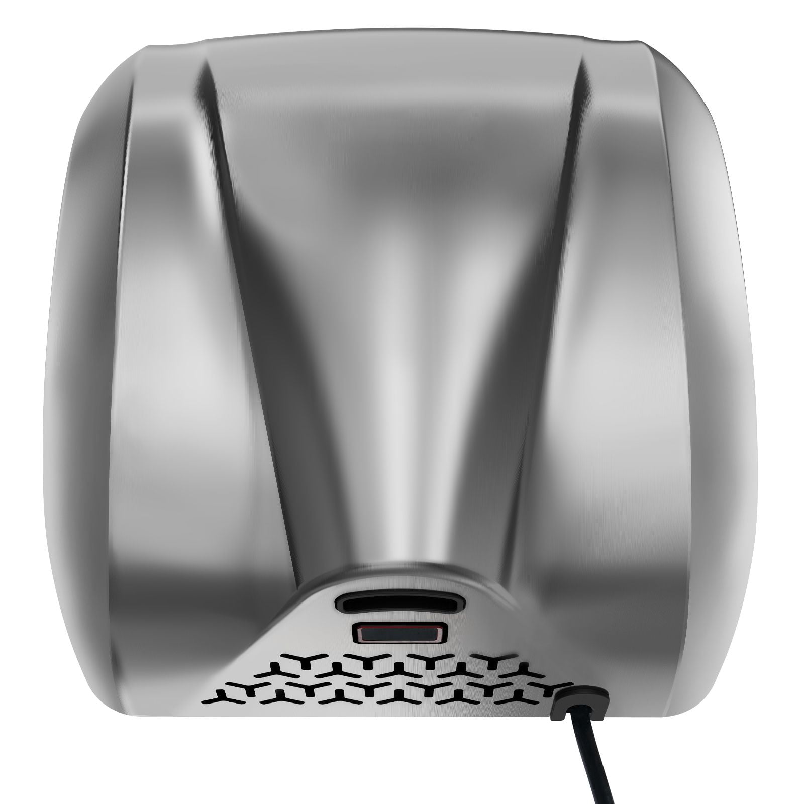 Commercial 1300W high-speed stainless steel automatic dryer, 120V plug-in or hard-wired, suitable for bathrooms