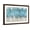 Brown Frame, variant on Art.com Teal Whisper Art Print by Allison Pearce, Black Frame Wall Art, 29" x 21"
