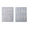 thumbnail image 5 of Multiple Pattern Silicone Stencils Raised Nails Art Embellishments Floral Lace Bowknot Designs Jewelry Making Tools, 5 of 9