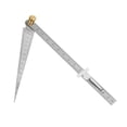 thumbnail image 2 of 2-Piece Stainless Iron Taper Gauge Set - 0-15mm Measuring Range, 0.1mm Precision - Portable Wedge Feeler Gauges for Inner Diameter & Aperture Measurement, Easy-Carry Hole Sizing Tools with Clear, 2 of 5