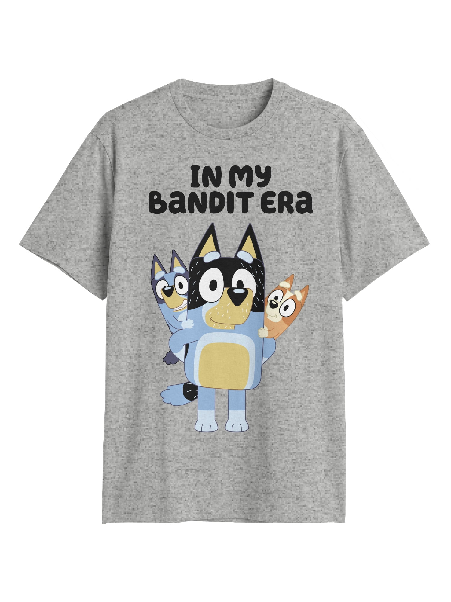Bluey, Men's Apparel Graphic T-Shirt, Bandit Era, Sizes, S-3XL