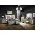thumbnail image 4 of Champagne Silver Wood Vanity with Jewelry Hangers, 4 of 4