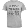 thumbnail image 1 of Activist No Animals Were Harmed in the Feeding of this Human Mens T Shirt Heather 3X-LG, 1 of 1
