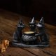 thumbnail image 1 of Candelabro de , figura gótica, adorno de resina, regalo de escritorio, soporte de vela votiva para repisa de chimenea, inauguración de la, 1 of 10