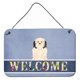 thumbnail image 1 of "Treasures Welcome Lowchen Lámina metálica, 8 x 12" Caroline's Treasures BB5600DS812, 1 of 1