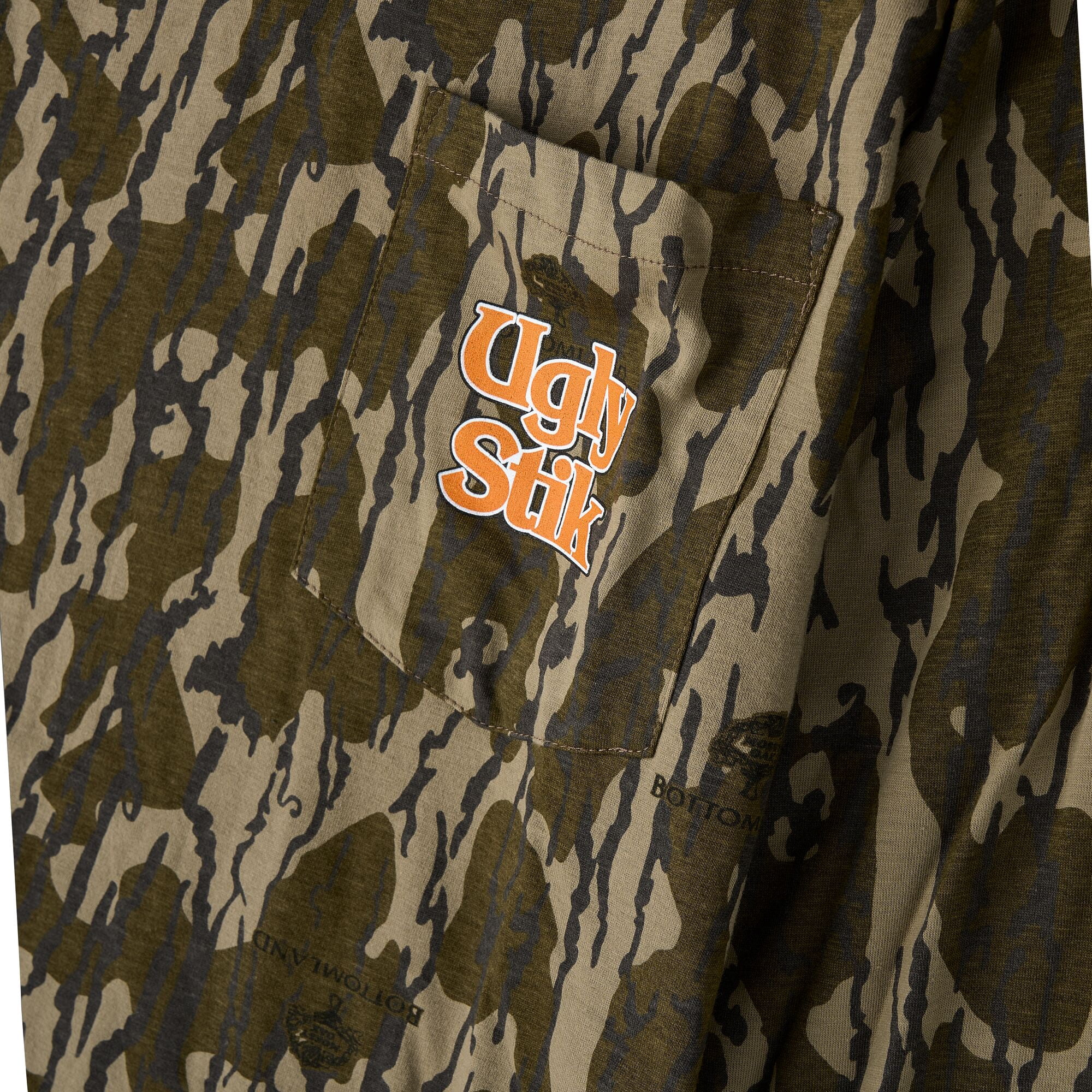 Ugly Stik Mossy Oak® Long Sleeve Tee, Bottomland, Size M