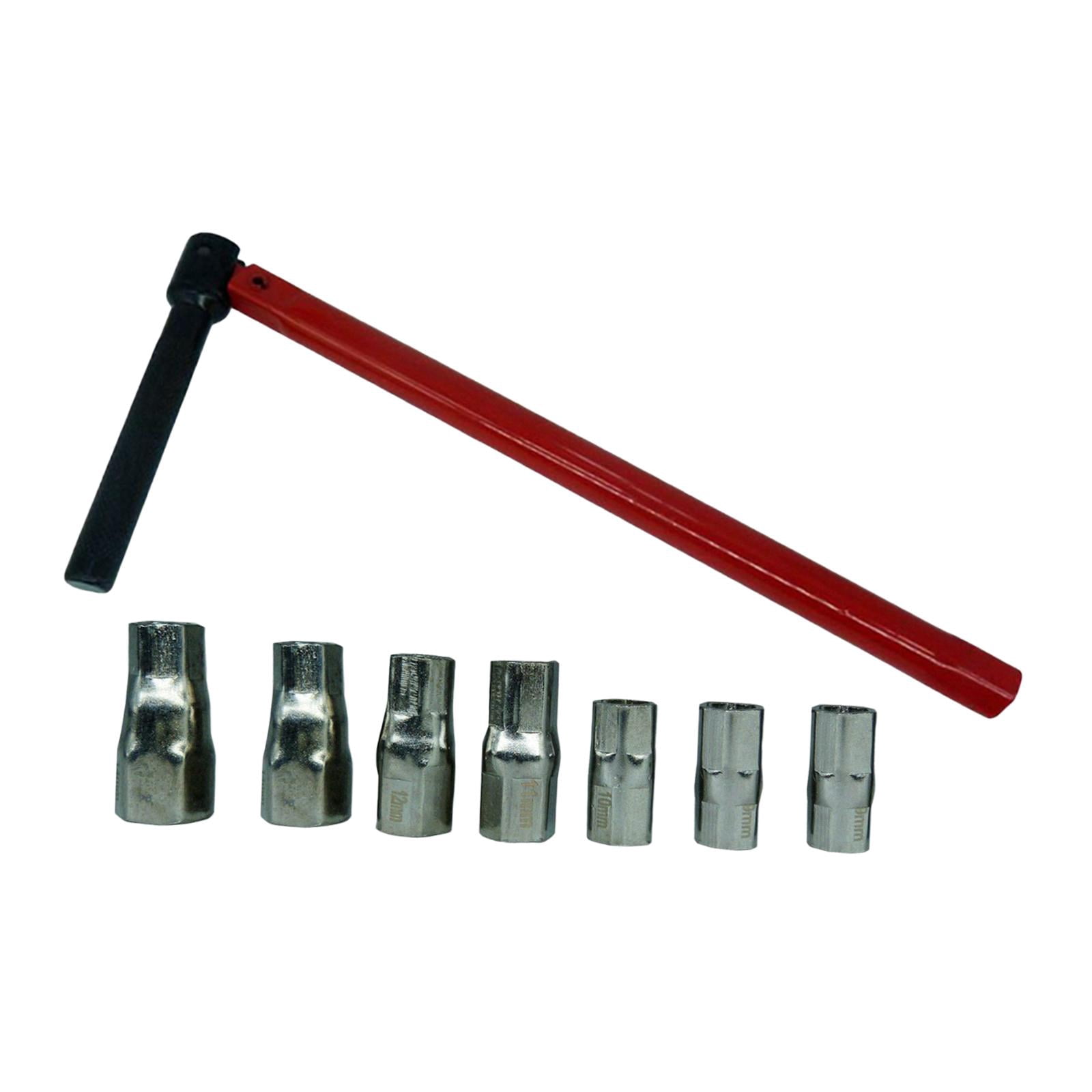 figatia Wrench Socket Plumber Back Nut Kit Faucet Wrench Portable Bathroom Steel Plumber Tap Installation Tools Basin Nut Spanner Set