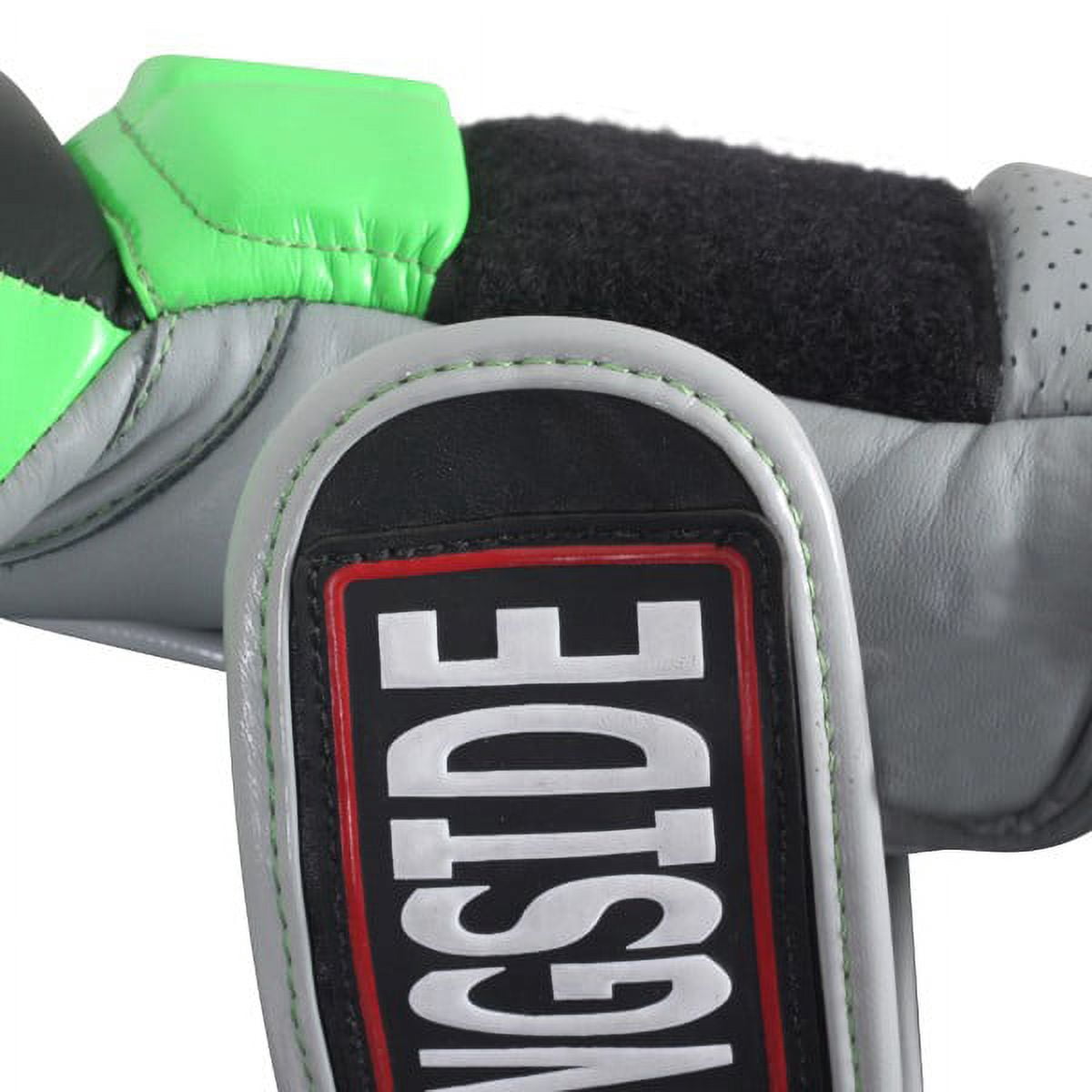 Ringside Youth IMF Tech Hook and Loop Boxing Gloves - 10 oz. - Black/Neon Green