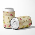 thumbnail image 5 of Letter N Initial Monogram - Tan Dots Can or Bottle Hugger, 5 of 5