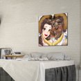 thumbnail image 4 of Princesa Príncipe 5D DIY diamante pintura bordado completo redondo taladro decoración del hogar FLhrweasw Nuevo, 4 of 9