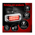 thumbnail image 3 of 6 Plafones de 12 Led Lateral Rectangular Fija Estrobo 12-24v Lab.G Rosa, 3 of 4