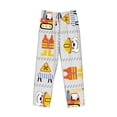 thumbnail image 4 of Xecao Construction Equipments Worker Men's Straight Lounge Pajama Pants: The Ultimate in Comfortable Sleepwear, 4 of 9