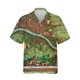 thumbnail image 3 of Camisa de moda para hombre con estampado 3D de mapa y brújula, solapa con botones, manga corta, diseño personalizado, camisetas cómodas, 3 of 5