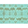 thumbnail image 1 of Ahgly Company Indoor Rectangle Abstract Light Blue Modern Area Rugs, 5' x 8', 1 of 4