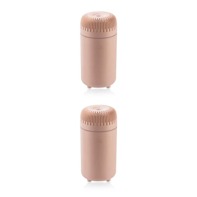 Yuarrent Fragancia Expansión Atomizador Mente Aroma personalizado Luz nocturna portátil y conveniente para acompañar a dormir rosa 69 * 69 * rosa 69*69*139mm 2Conjunto