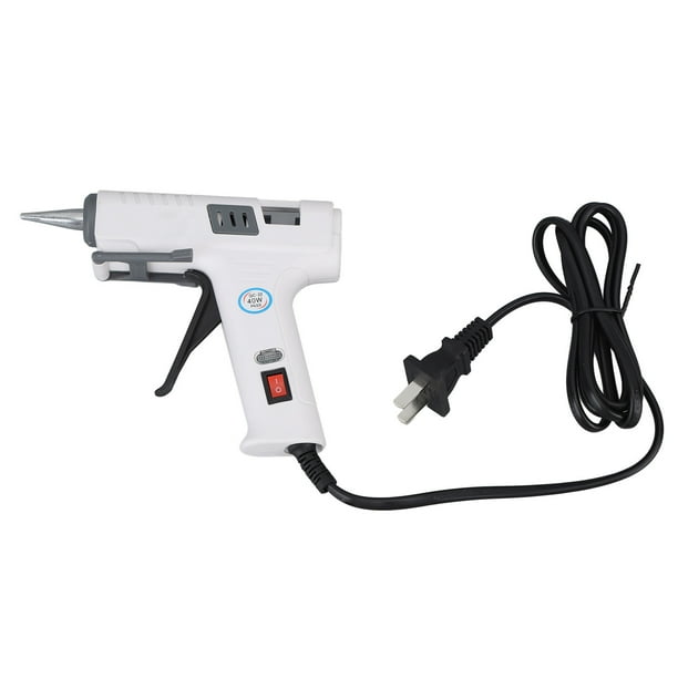 Pistola de pegamento caliente pistola de pegamento temporal Revestimiento de goma manual Enchufe estadounidense 100-240 V Plástico aislado Calentamiento rápido para bricolaje ANGGREK Otros