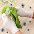 thumbnail image 1 of Guantes de mano, 100 piezas Guantes de seguridad desechables de nitrilo Guantes de nitrilo de primera línea, 1 of 8