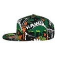 thumbnail image 3 of Haiem Dinosaur Skeleton Classic Snapback Cap Flat Bill Hat Baseball Cap Adjustable Size Cotton Dad Hat, 3 of 9