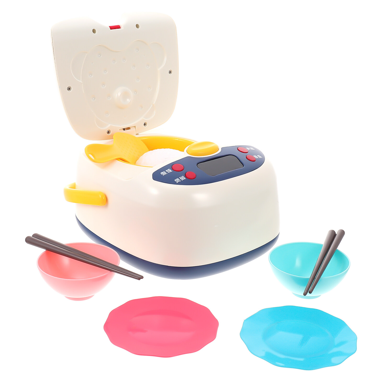 1 Set of Children Simulated Rice Cooker Funny Rice Cooker Plaything