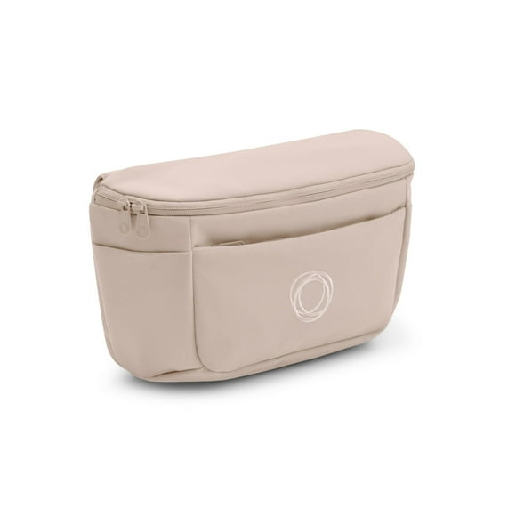 Bolso organizador compacto Bugaboo para pañales con múltiples bolsillos en color Taupe Desierto