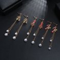 thumbnail image 3 of Christmas Earrings Candy Cane Xmas Tree Bell Dangle Earrings Drop Earrings, 3 of 10