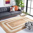 thumbnail image 2 of SAFAVIEH Natural Fiber Shannon Bordered Area Rug, Ivory/Natural, 5' x 8', 2 of 8