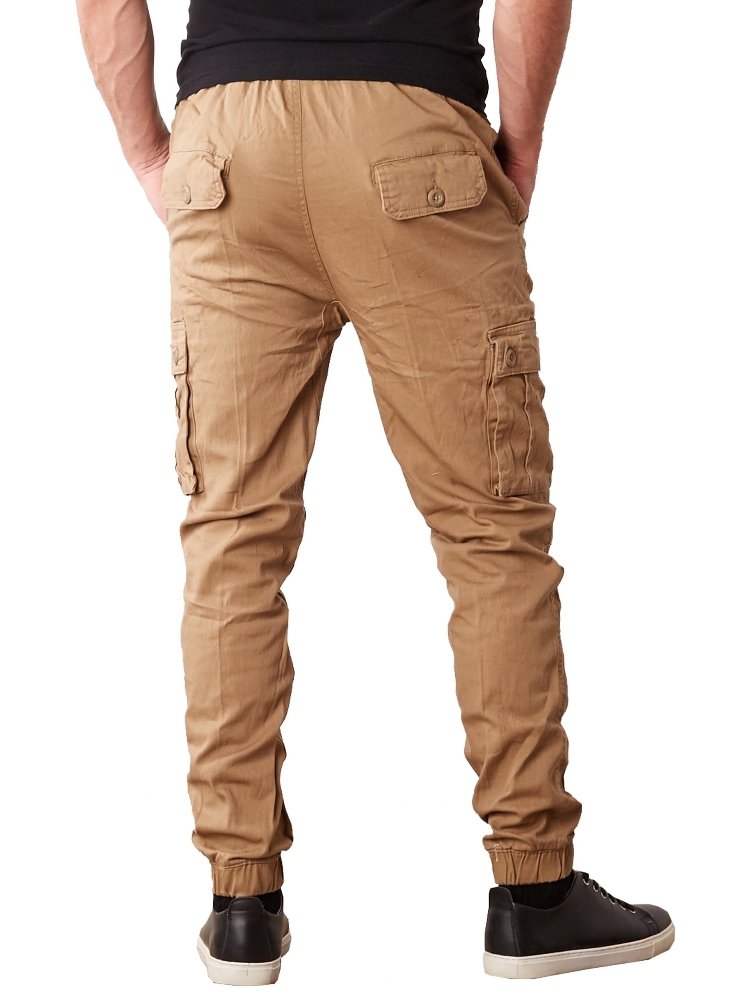 Men's Slim Fit Stretch Cargo Jogger Pants - Walmart.com Men's Slim Fit Stretch Cargo Jogger Pants - Walmart.com