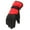 style-04 Red, variant on Kogui Toddler Gloves Boys Girls Fleece Gloves Lightweight Thermal Anti-Slip Gloves with Portable Buckle for Outdoor Winter Activities (Grey,M)