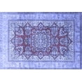 thumbnail image 1 of Ahgly Company Machine Washable Indoor Rectangle Persian Blue Traditional Area Rugs, 2' x 5', 1 of 4