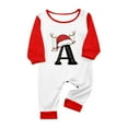 thumbnail image 2 of Onlypjs Family Matching Christmas Pajamas with Monogram A–Z – Holiday Sleepwear for Women, Men, Couples, 2 of 3