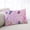 Purple, variant on Pink Flower Throw Pillow Covers, Spring Floral Elegant Butterflies Birds Farmhouse Soft Breathable Pillow Cases with Invisible Zipper, Queen Size Pillowcases for Couch Bed Sofa Chair 20x30 Inches