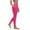 Hot Pink, variant on HongQid Leggings for Women - High Waisted Full Length Buttery Soft Yoga Pants for Fitness Athletic Daily