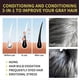 thumbnail image 3 of Hair Color Shampoo,Hair Dye Shampoo 3 in1 for Gray Hair, Herbal Black Hair Dye Shampoo for Men Grey Coverage (Black), 3 of 5