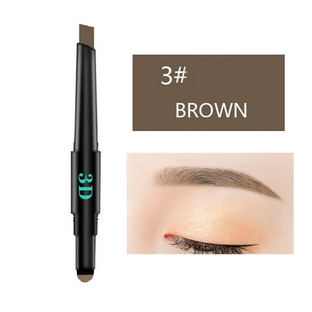 Tuscom 3 IN 1 Waterproof Multifunctional Automatic Eyebrow Pigment Makeup Kit (Best Drugstore Eyebrow Kit)