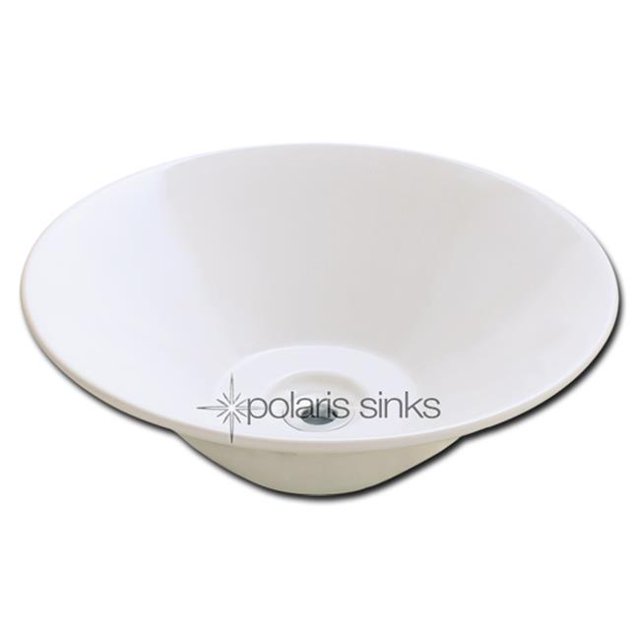 Polaris Évier P022VB Évier en Porcelaine Bisque